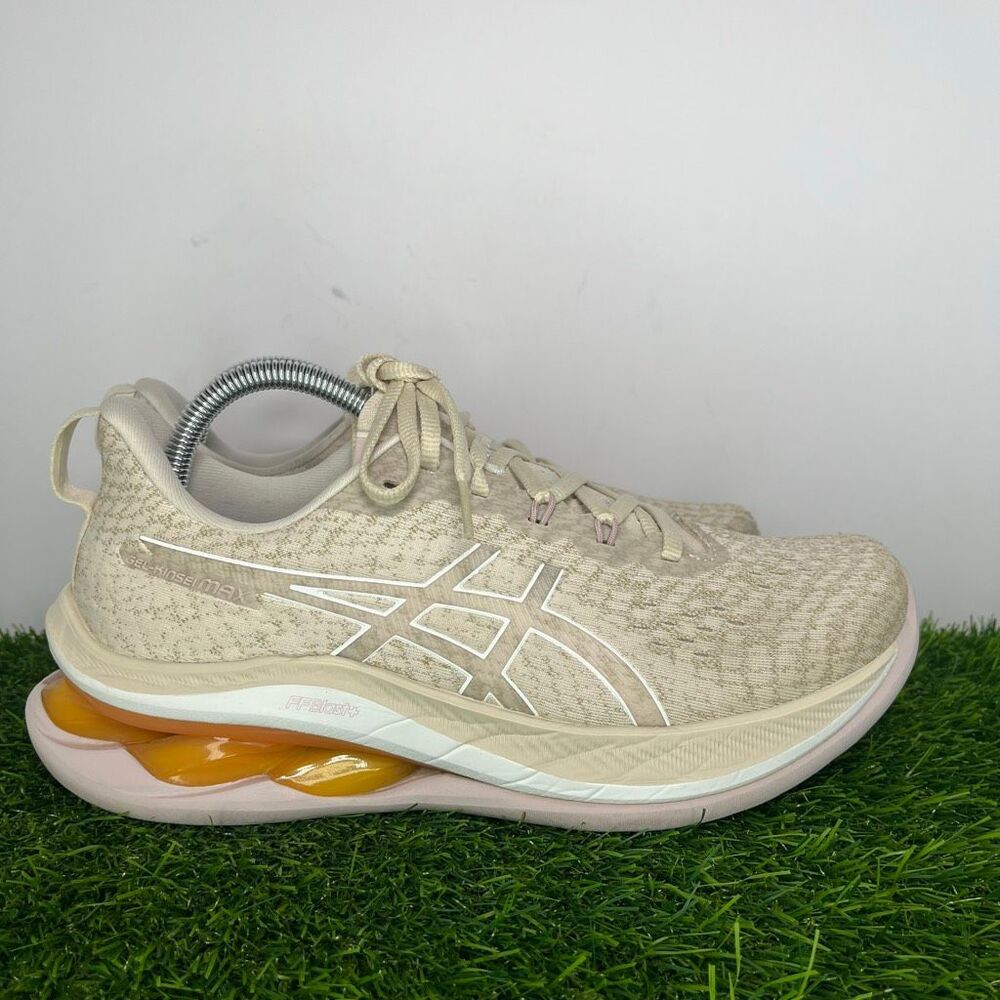 ASICS Gel Kinsei Max Women’s 9 Cream Beige Running Shoes 1012B51 - Picture 3 of 8
